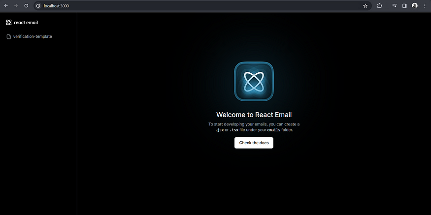 Local React Email